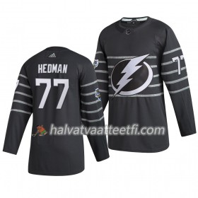 Miesten NHL Tampa Bay Lightning Pelipaita Victor Hedman 77 Harmaa 2020 NHL All-Star Adidas Authentic
